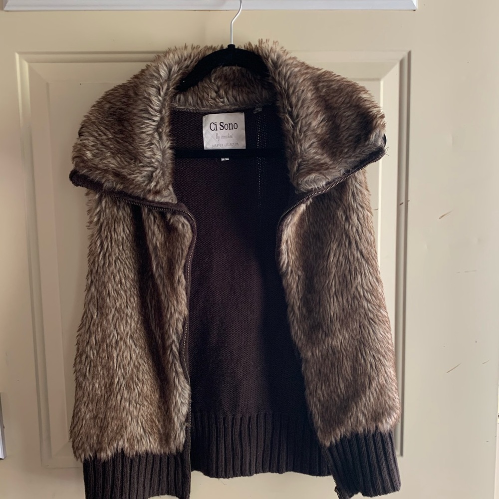 Do Sono Faux Fur Vest